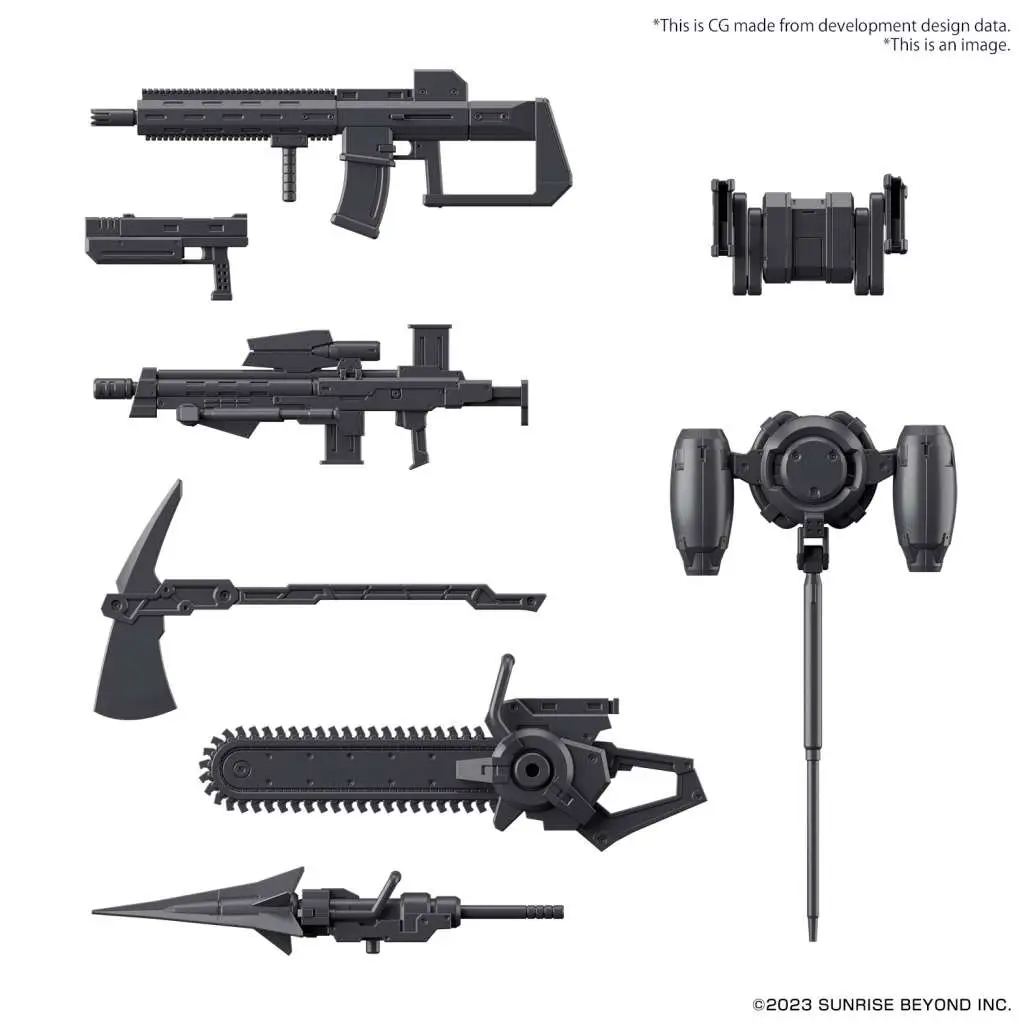 Maquette hg amaim weapon set 6
